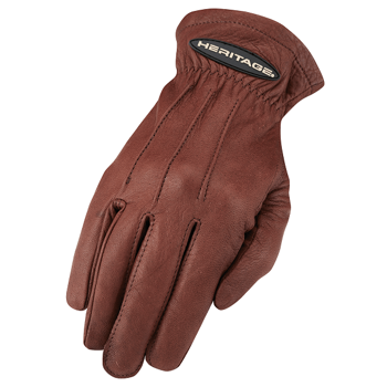 Deerskin Winter Trail Glove - Brown